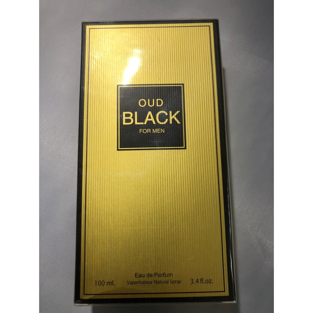Secret Plus Oud Black For Men Eau De Parfum 3.4 oz 100ml Spray New Sealed